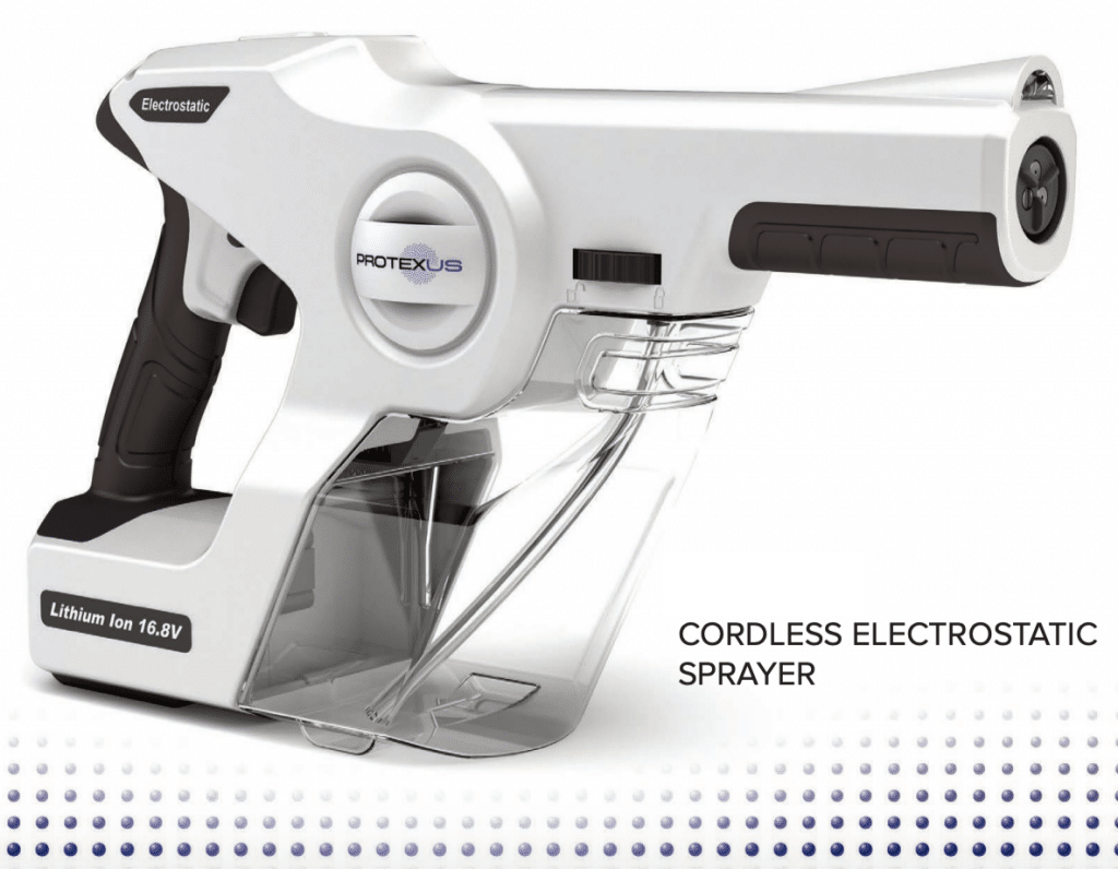 Disinfecting with Electrostatic Spraying Technology DryConcepts